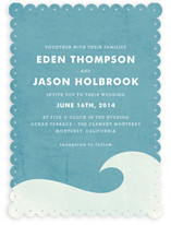 Big Wave Wedding Invitations