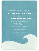 Big Wave Wedding Invitations