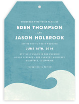 Big Wave Wedding Invitations