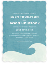 Big Wave Wedding Invitations