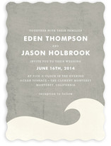 Big Wave Wedding Invitations