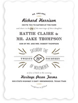 Farm to Table Wedding Invitations