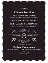 Farm to Table Wedding Invitations