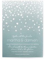 Floral Rain Wedding Invitations