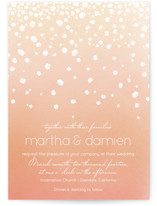 Floral Rain Wedding Invitations