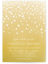 Floral Rain Wedding Invitations