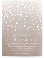 Floral Rain Wedding Invitations