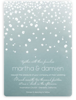Floral Rain Wedding Invitations