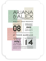 Swatches Wedding Invitations