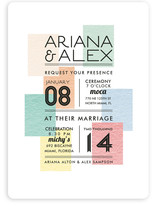 Swatches Wedding Invitations