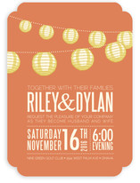 Paper Lanterns Wedding Invitations