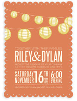 Paper Lanterns Wedding Invitations
