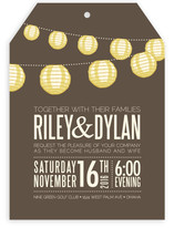 Paper Lanterns Wedding Invitations
