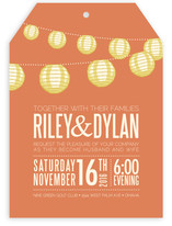 Paper Lanterns Wedding Invitations