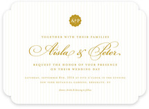 Pinstripes Wedding Invitations