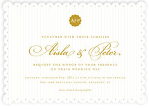 Pinstripes Wedding Invitations