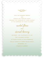 Simple Knot Wedding Invitations