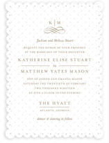 A Glamorous Affair Wedding Invitations
