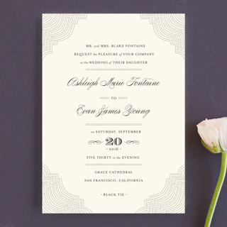 Splendorous Wedding Invitations