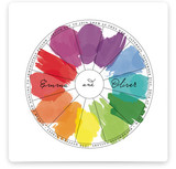 Watercolor Wheel Wedding Invitations