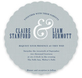 Crosshatch Wedding Invitations