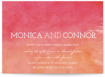 Watercolor Sky Wedding Invitations