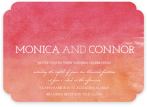 Watercolor Sky Wedding Invitations