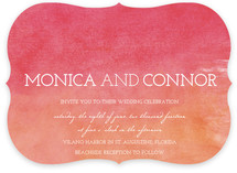 Watercolor Sky Wedding Invitations