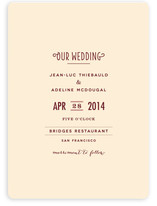 Pesto Classico Wedding Invitations