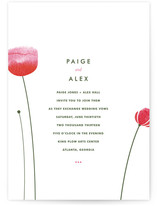Poppy and Paint Redux Wedding Invitations