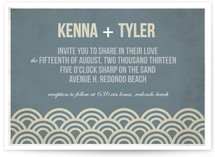 Beach Bums Wedding Invitations