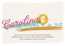 Tropisueno Wedding Invitations