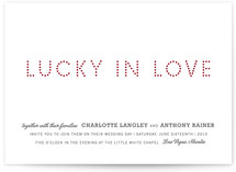 Roll of the Dice Wedding Invitations