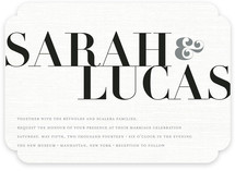 All About You Wedding Invitations