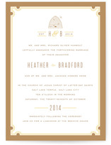 Sweet Honey Wedding Invitations
