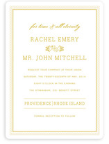 Time and All Eternity Wedding Invitations
