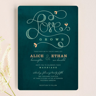 Love Grows Wedding Invitations