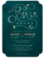 Love Grows Wedding Invitations