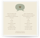 Language of Love Wedding Invitations
