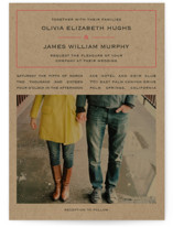 Vintage Kraft Wedding Invitations