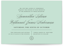 Notable Wedding Invitations