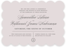 Notable Wedding Invitations