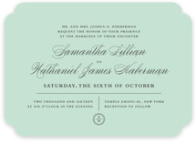 Notable Wedding Invitations