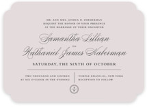 Notable Wedding Invitations