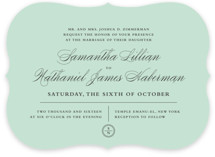 Notable Wedding Invitations