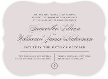 Notable Wedding Invitations