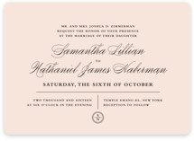 Notable Wedding Invitations