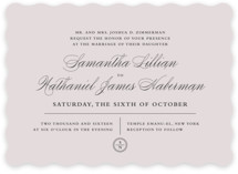 Notable Wedding Invitations