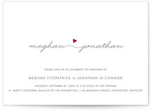 Love Connection Wedding Invitations