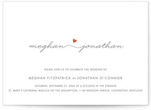 Love Connection Wedding Invitations